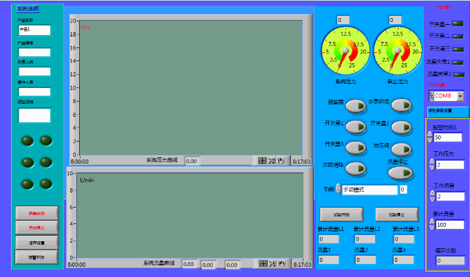 汽車濾清器試驗(yàn)臺(tái)-濾清器的壓力降-流量特性試驗(yàn)、與濾清效率和儲(chǔ)灰能力試驗(yàn)